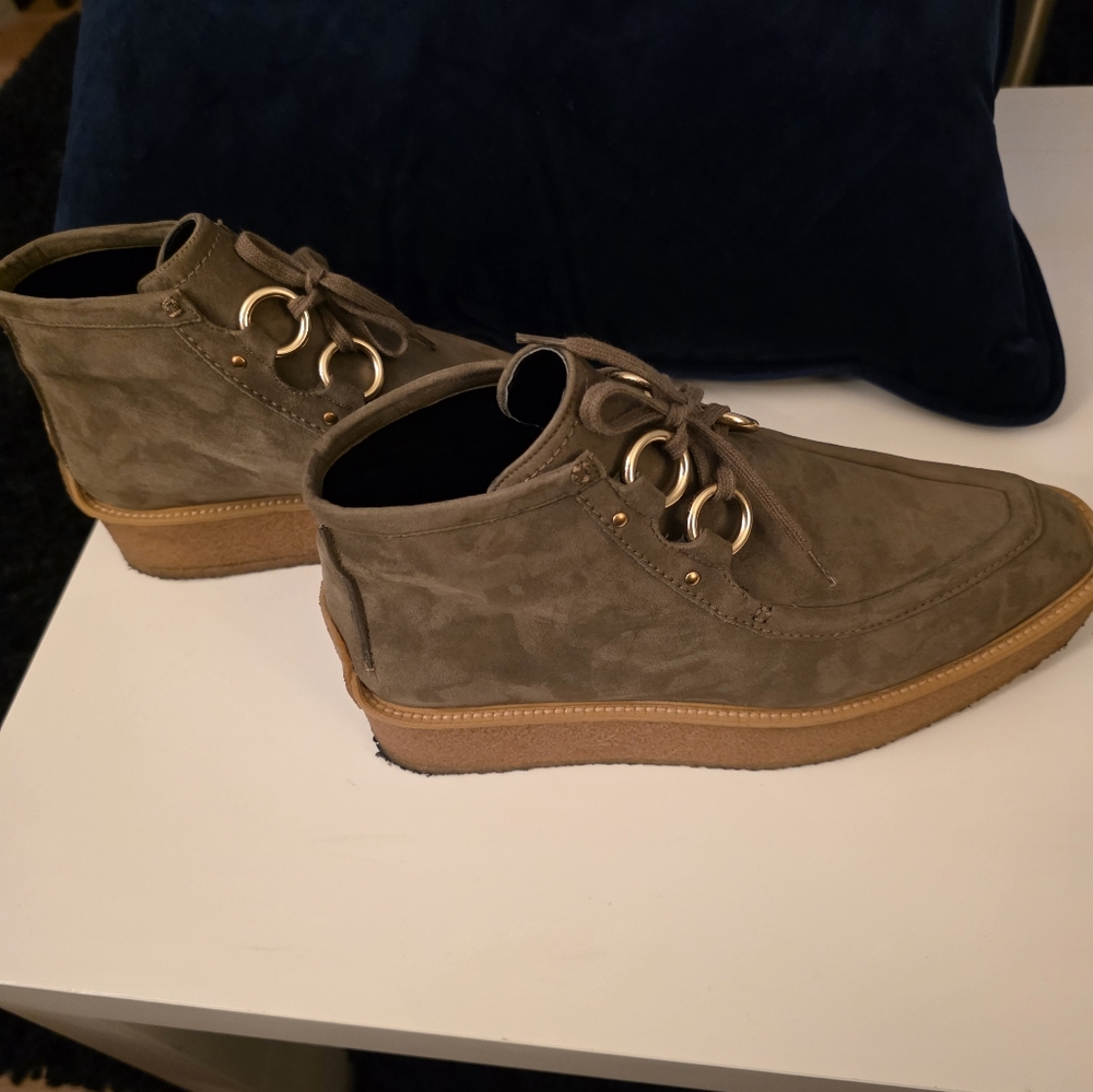 Stella McCartney Brody Eco Suede Ankle Boots US 9 / EU 39 - Picture 10 of 10